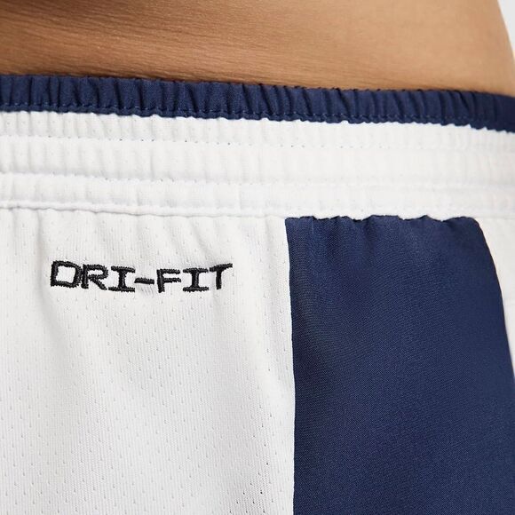 Nike Dri-Fit Track Club 3-Inch Running Shorts Retro White Navy Lined FZ7397-121 - Picture 14 of 16